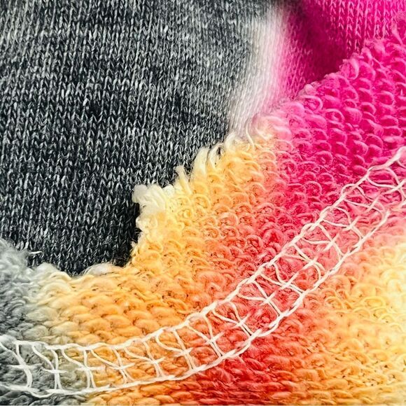 NEW Pop Surf Mercer Hoodie Beach Tie Dye Distressed Pullover Sweatshirt - Picture 5 of 15